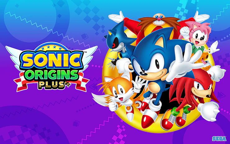 SONIC ORIGINS PLUS DX PACK EBTEN LIMITED SWITCH - T-SHIRT - ACRYLIC STAND - TOWEL - COVER - ARTBOOK - Image 18