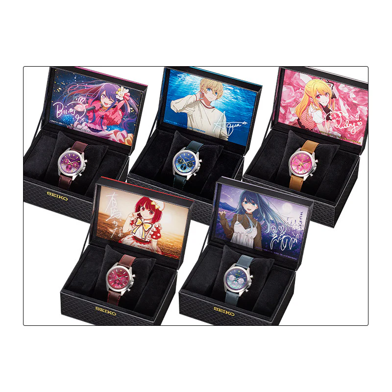 OSHI NO KO X SEIKO OFFICIAL COLLABORATION WATCH - AI HOSHINO - Image 5