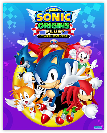 SONIC ORIGINS PLUS DX PACK EBTEN LIMITED PS5 - T-SHIRT - ACRYLIC STAND - TOWEL - COVER - ARTBOOK - Image 11